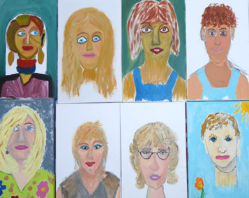 Workshop portret schilderen met vriendinnen in Nijmegen